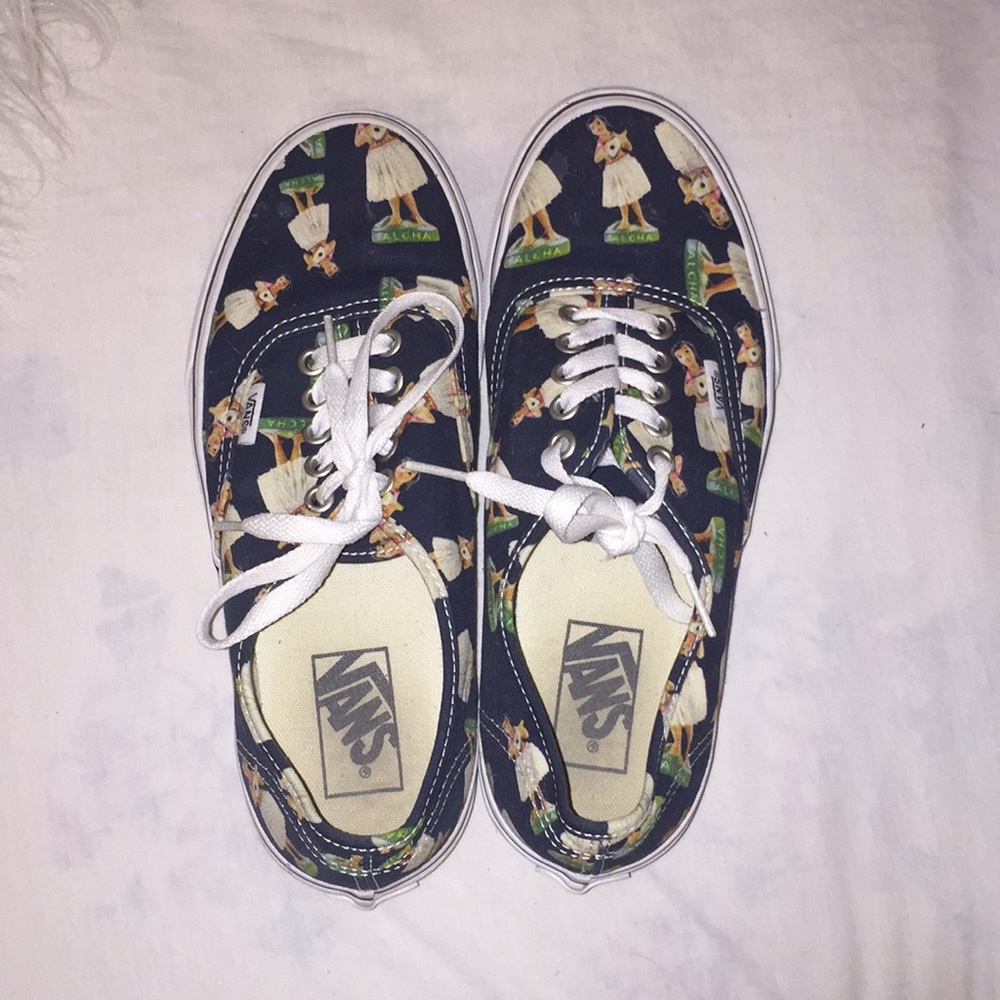 Hula Girl Vans